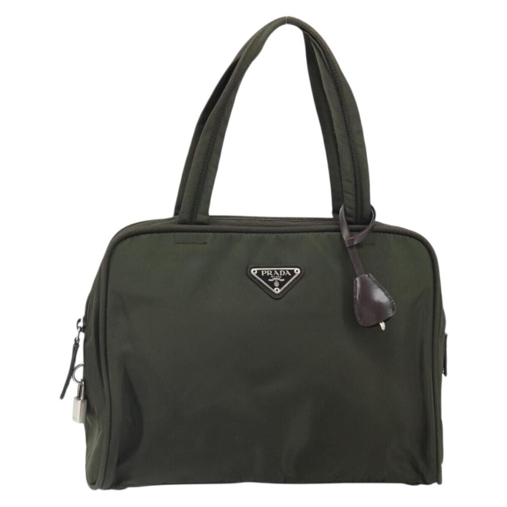Prada Zip Around Tote Tessuto Medium